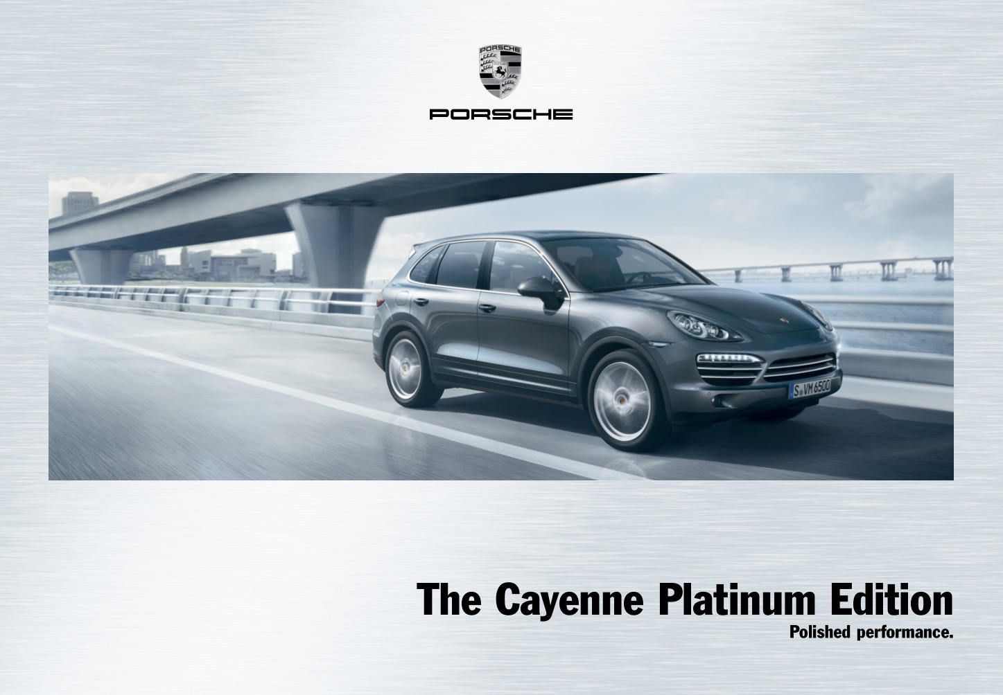 2014 Porsche Cayenne Platinum Brochure Page 5